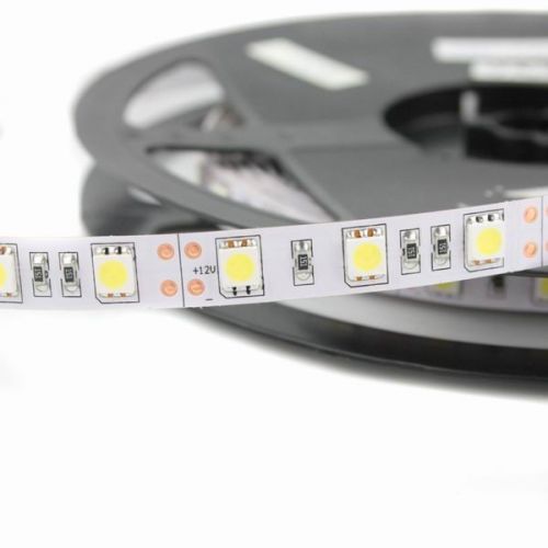 Striscia LED flessibile 5 metri luce bianca fredda 6500K