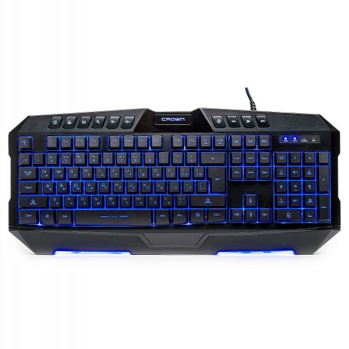 Tastiera Gaming multimediale 10 tasti con 7 retroilluminazioni LED CMKG-402