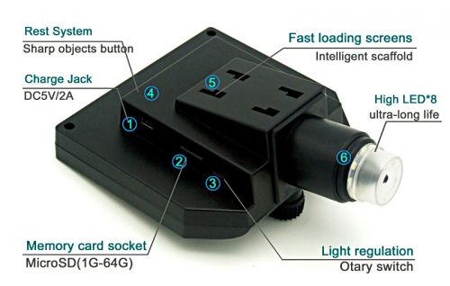Microscopio Digitale USB HD 600x 4.3" A2520Microscopio Digitale USB HD 600x 4.3" A2520