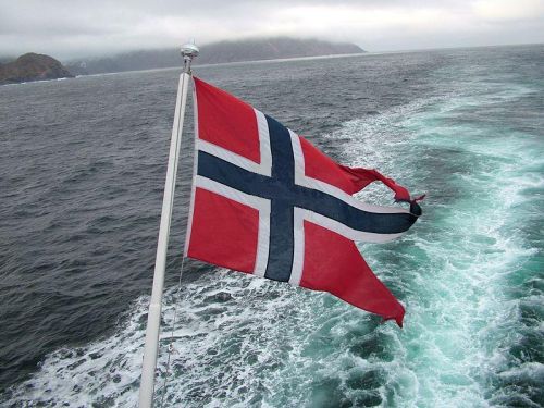 Bandiera di Stato e Militare Norvegia 80x135cm