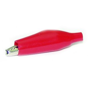Pinza a coccodrillo rossa - media