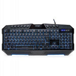 Tastiera Gaming multimediale 10 tasti con 7 retroilluminazioni LED CMKG-402