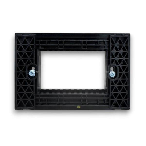 Supporto nero 3 posti linea Zen MAPZ2003S 0793541341755 S110
