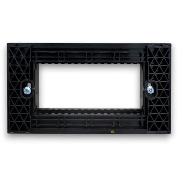 Supporto nero 4 posti linea Zen MAPZ2004N 0793541344718 01070