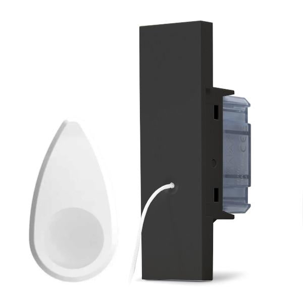 Pulsante tirante bagno unipolare nero linea ZEN MAPN207N 0793541346279 S180