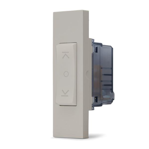 Commutatore doppio tasto interbloccato sabbia linea ZEN MAPN230S 0793541346170 S200
