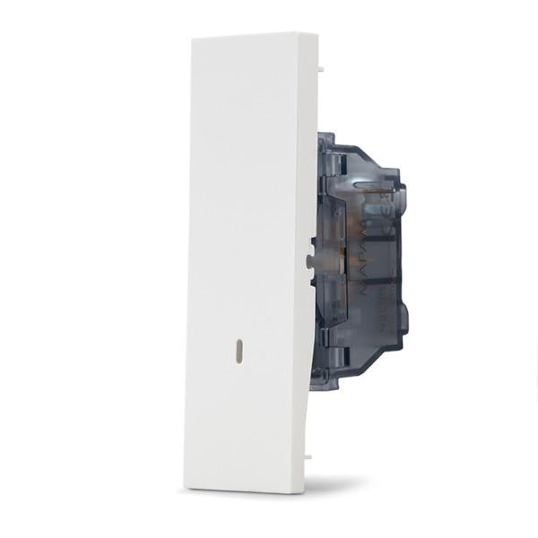 Pulsante unipolare bianco linea ZEN MAPN205B 0793541341304 01152