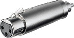 Adattatore da XLR femmina a RCA maschio
