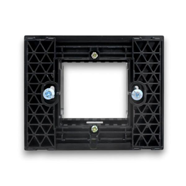 Supporto nero 2 posti linea Zen MAPZ2002N 0793541344817 02316