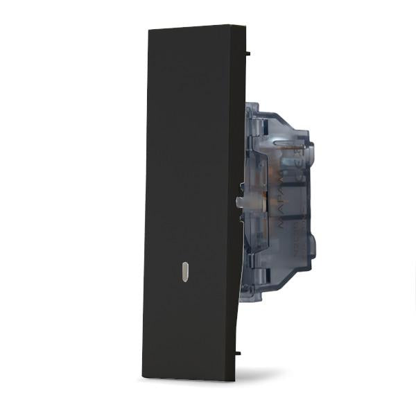 Pulsante unipolare nero linea ZEN MAPN205N 0793541341625 02352