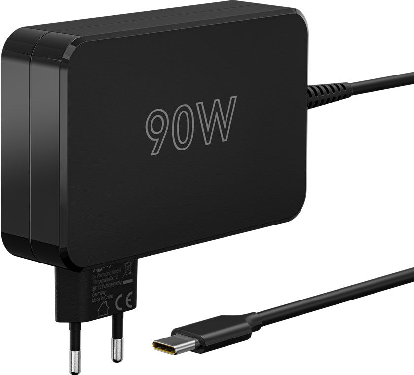Caricabatterie USB-C per laptop 90 W nero