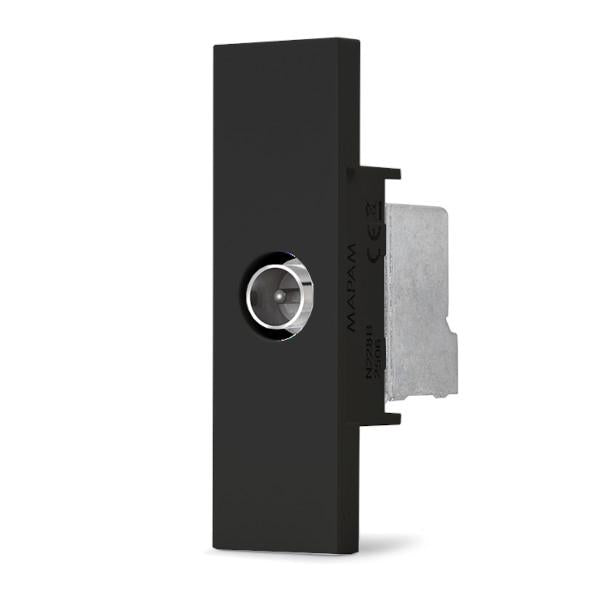 Presa TV passante nera linea ZEN MAPN234N 0793541346248 04800
