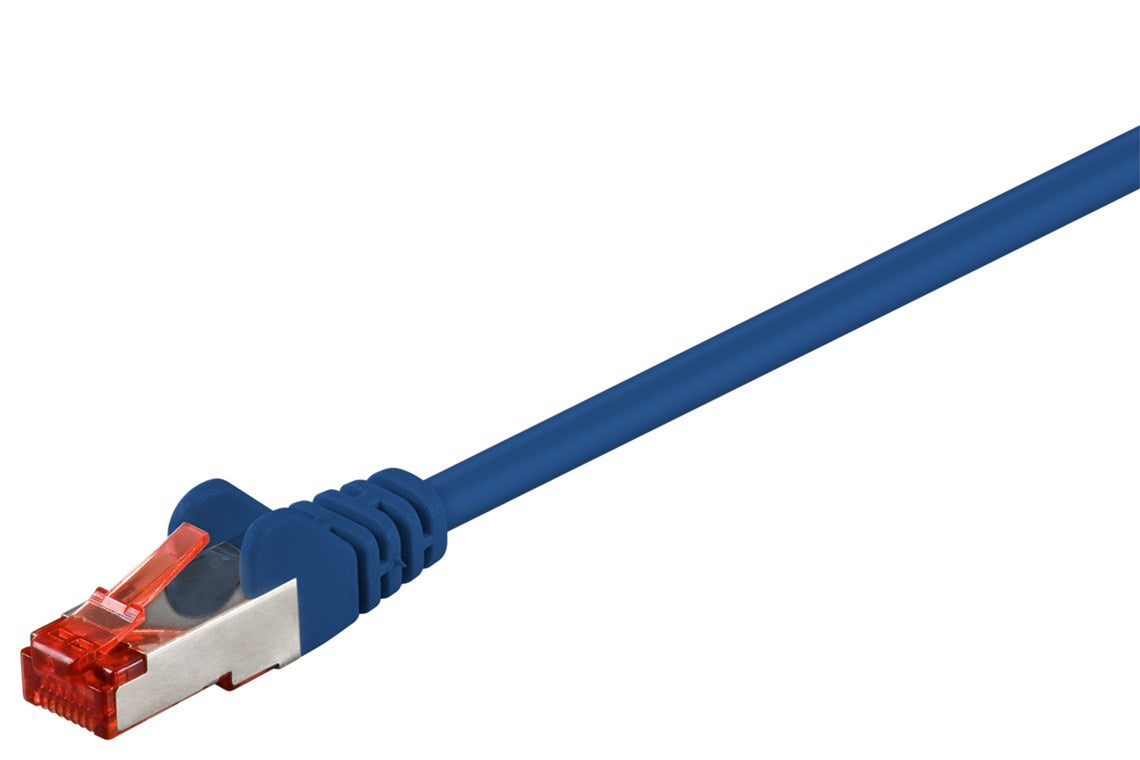 CAT 6 cavo patch S/FTP PiMF blu 015 m