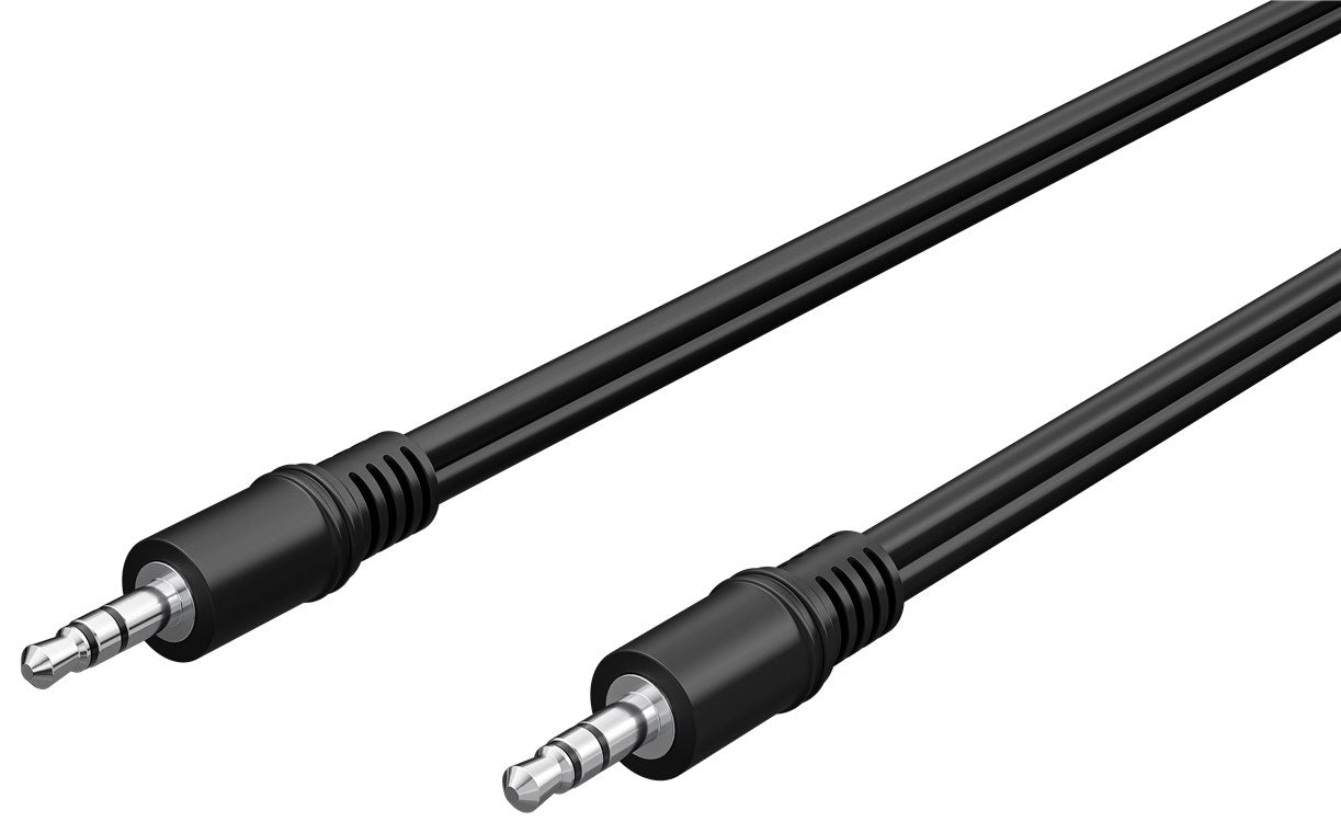 Cavo di collegamento audio AUX 35 mm stereo cavo piatto Spina 35 mm 3-pin stereo - Spina 35 mm 3-pin stereo 10 m