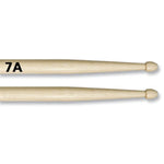 Coppia bacchette per batteria 7A