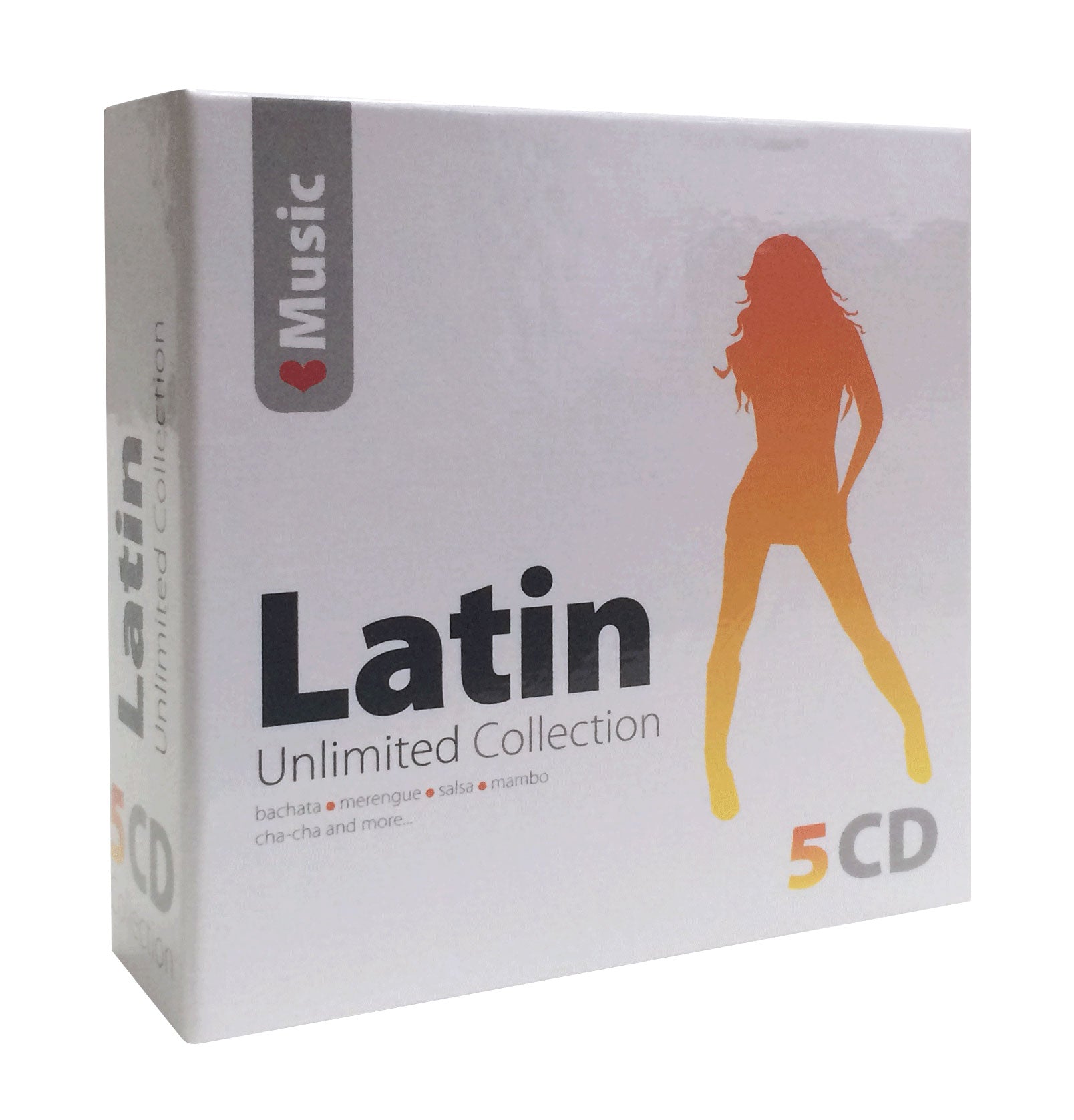 Cofanetto 5 CD musicali - Latin