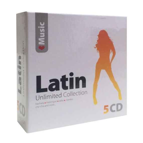 Cofanetto 5 CD musicali - Latin