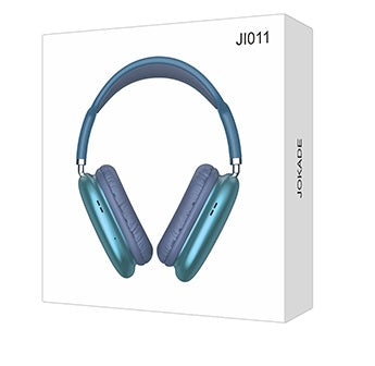 Cuffie ad archetto Bluetooth con ingresso AUX blu JI011 6921042132631 F4105