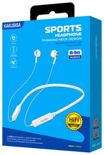 Cuffie auricolari da collo Bluetooth bianche KSC-730 F2800