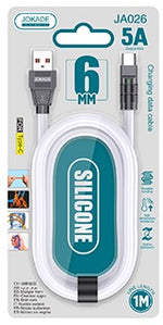 Cavo per ricarica USB Type-C bianco JA026