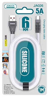 Cavo per ricarica USB Type-C bianco JA026