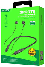 Cuffie auricolari da collo Bluetooth nere KSC-730 F2790