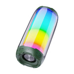 Altoparlante Bluetooth portatile verde scuro con luci LED RGB e audio surround KSC-611 6921042121659 F4700