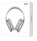 Cuffie ad archetto Bluetooth con ingresso AUX color argento  JI011 6921042132624 JI011 F4100