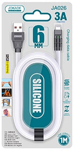 Cavo per ricarica USB lightning bianco JA026