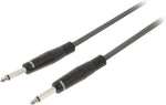 Cavo Altoparlante Mono 6.35 mm Maschio - Maschio 5m Grigio