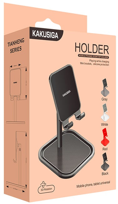 Supporto per smartphone da tavolo nero KSC-323 6921042112893 F2930