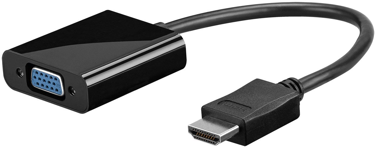 Adattatore da HDMI/VGA placcato nickel connettore HDMI tipo A - Presa VGA 15-pin