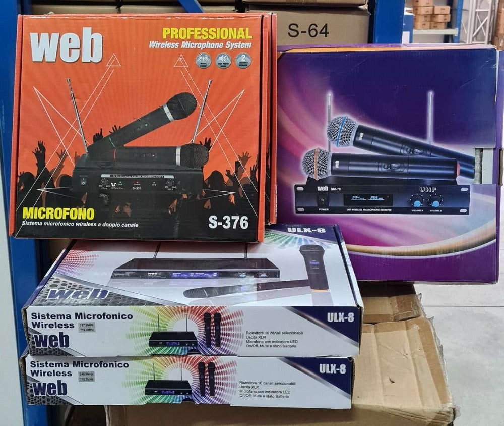 Radiomicrofono Wireless - Prodotto reso / Da revisionare