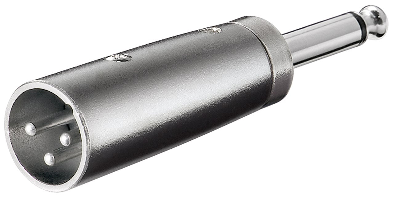 Adattatore XLR jack AUX da 635 mm spina mono a spina XLR