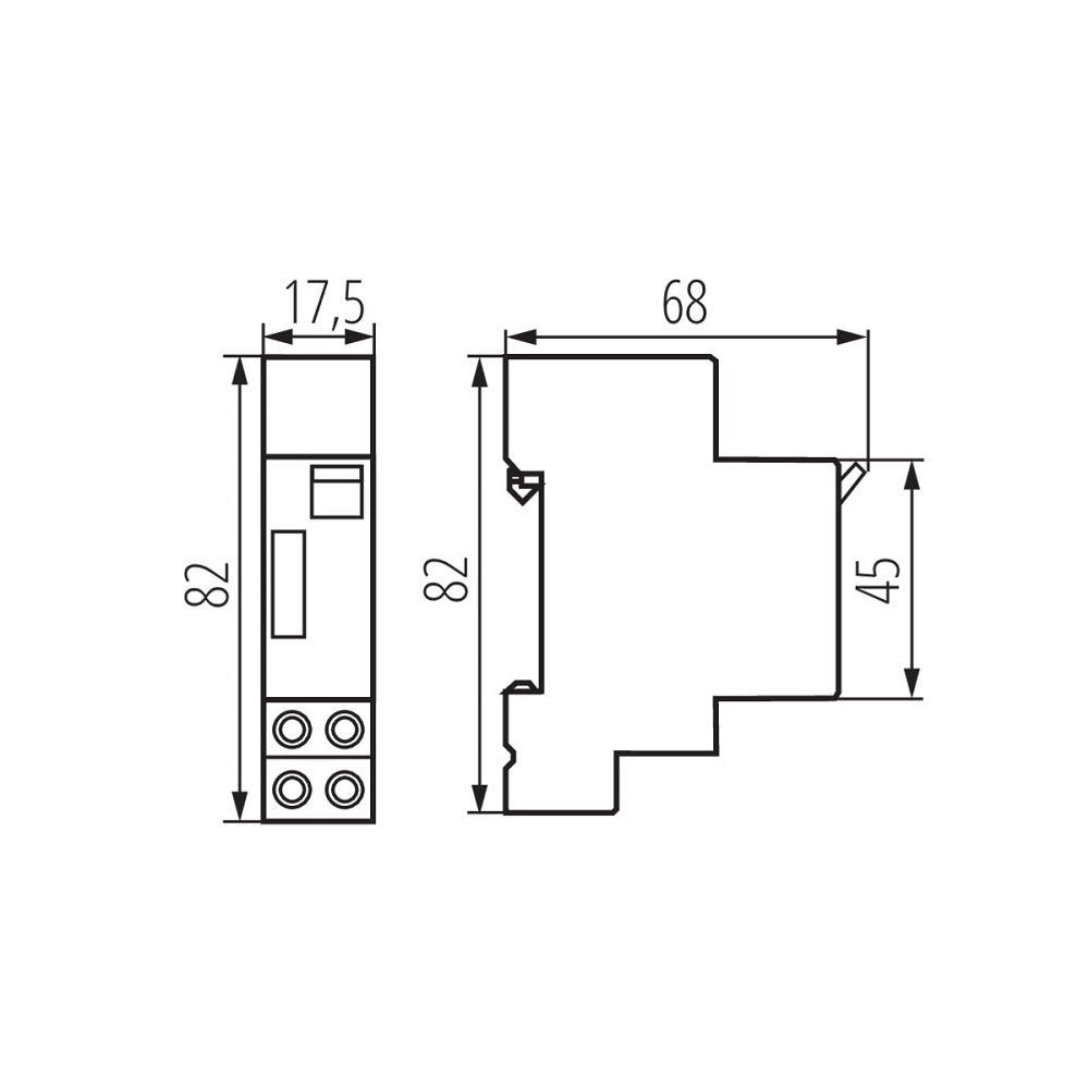 Interruttore temporizzatore TH35 AS 1-7M Kanlux 5905339187307 18730 KA1156