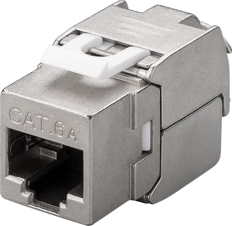 Modulo Keystone RJ45 CAT 6A STP 500 MHz slim-line