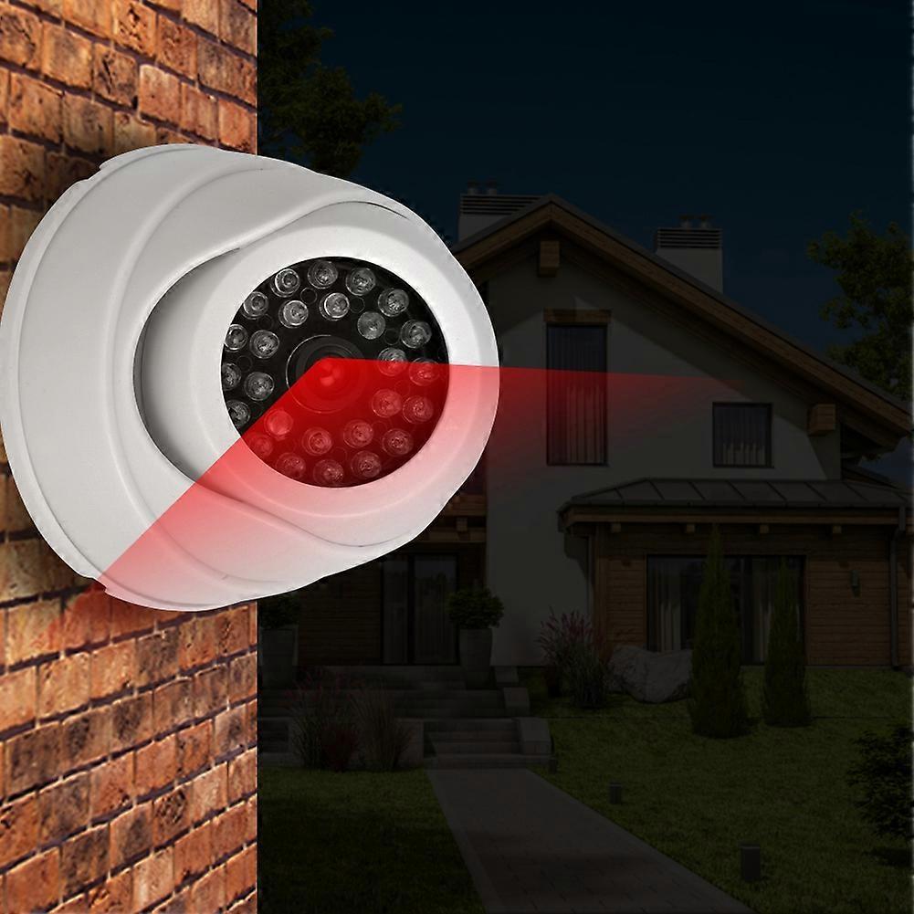 Telecamera di sicurezza con LED fittizia bianca WB2462 8053323556190