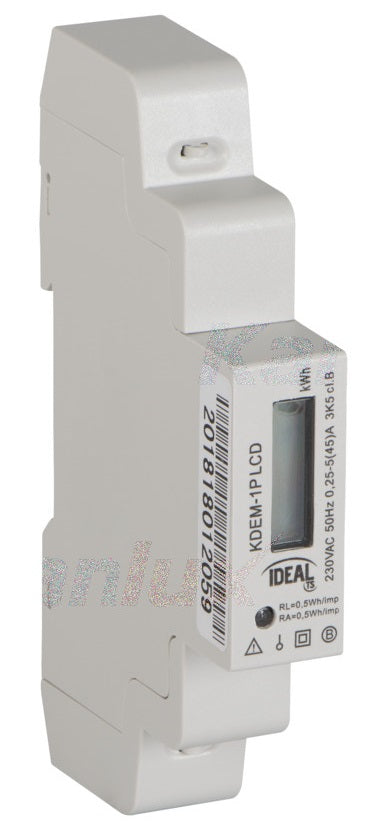 Contatore energia 1P In 45A KDEM Kanlux