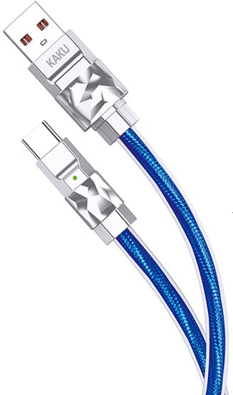 Cavo per alimentazione e sincronizzazione USB Type-C 1m 65W blu KSC-956 6921042132938 F4655