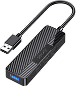 Adattatore hub USB 4 in 1 1xUSB 3.0 e 3xUSB 2.0 nero  JC009-K 6921042138022 F4820