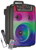 Cassa acustica ricaricabile 8" 10W Bluetooth/FM/USB KSC-688