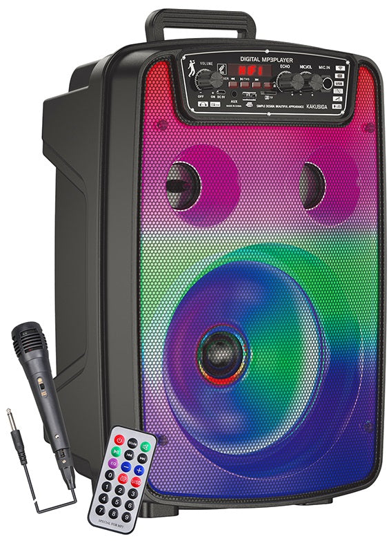Cassa acustica ricaricabile 8" 10W Bluetooth/FM/USB KSC-688