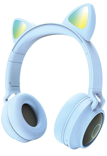 Cuffie ad archetto bluetooth blu JD012