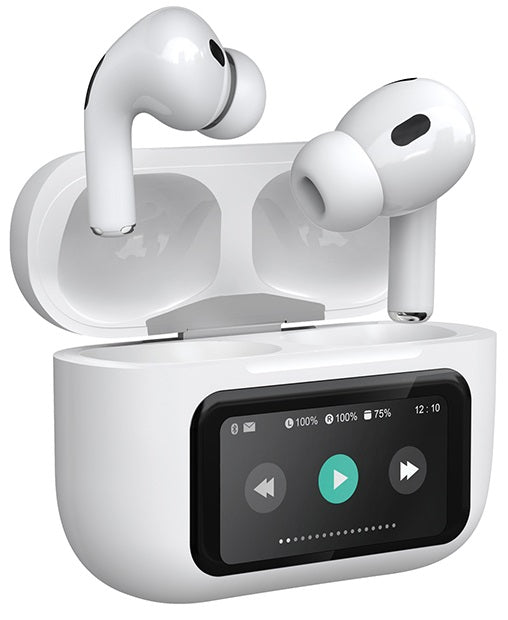 Cuffie auricolari Bluetooth con display Touch Screen LED e cancellazione rumore ANC+ENC KSC-1463 6921042141626 KSC-1463 F4385