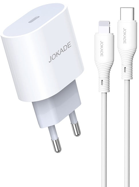 Alimentatore caricabatterie USB type C/Lightning 9V-2A/12V-1.67A PD25W JB010