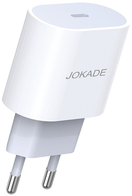 Caricabatterie USBV Type C 2A PD25W bianco JB009 F2600