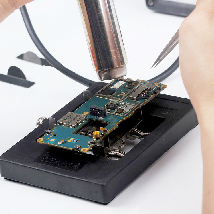 Kit utensili + piattaforma di lavoro per riparazione smartphone