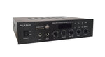 Amplificatore mono PA 70W con radio - USB/SD - Bluetooth - RA-100