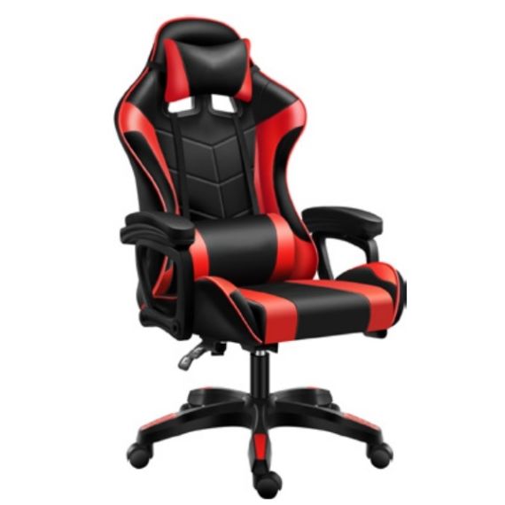 Sedia da gaming rosso/nero