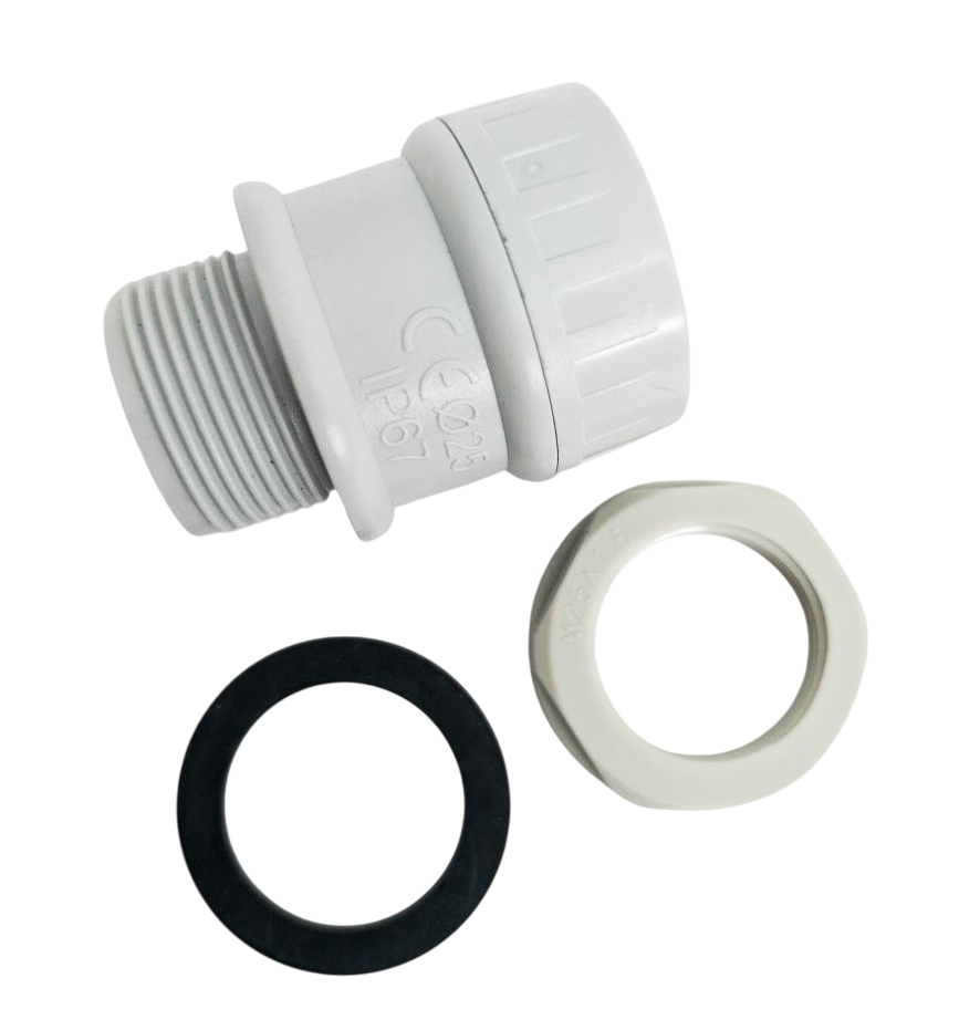 Raccordo stagno tubo scatola Ø25mm IP65 FG16325 EL2502 8028487163256